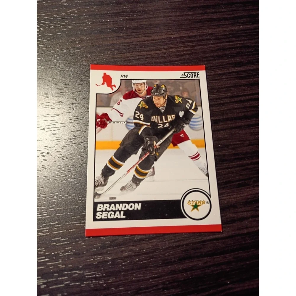 2010 Score Dallas Stars Brandon Segal Hockey Card #178